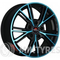 Yokatta Model-26 6.5x16 4x100 ET 50 Dia 60.1 (MB+BL)