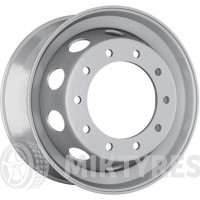 Accuride 370-3101012 9x22.5 10x335 ET 162 Dia 281 (silver)
