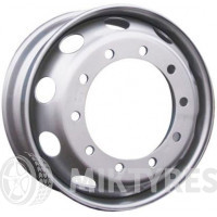Accuride RZB15099OE 9x22.5 10x335 ET 175 Dia 281 (silver)
