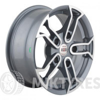 Alcasta M-18 6.5x15 5x139.7 ET 40 Dia 98.6 (BKF)