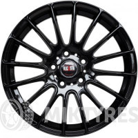 Alcasta M-21 6x15 5x100 ET 38 Dia 57.1 (BK)
