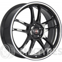 Alcasta M-30 6.5x15 5x114.3 ET 43 Dia 66.1 (BKWS)