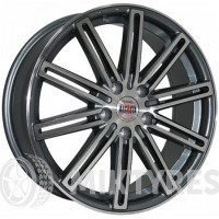 Alcasta M-39 6.5x16 4x100 ET 50 Dia 60.1 (BKF)