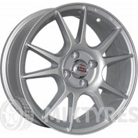 Alcasta M-40 6.5x16 5x114.3 ET 46 Dia 67.1 (silver)