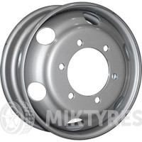 Asterro CB164 6x17.5 6x222.25 ET 123 Dia 164 (silver)