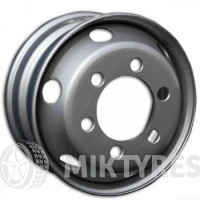 Asterro M18 6x17.5 6x205 ET 115 Dia 161 (silver)