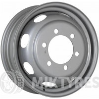 Better BT16105 5.5x16 6x170 ET 105 Dia 130 (silver)