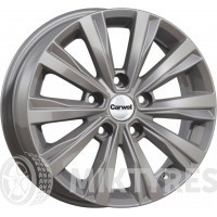 Carwel Амур 6x15 5x100 ET 40 Dia 57.1 (silver)