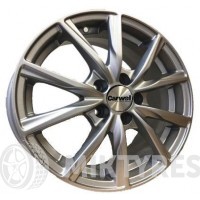 Carwel Гамма 6x15 5x100 ET 40 Dia 57.1 (silver)