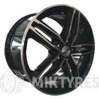 Carwel Малык 7.5x18 5x110 ET 35 Dia 65.1 (silver)