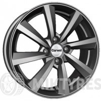 Carwel Селигер 6x16 4x100 ET 37 Dia 60.1 (GR)