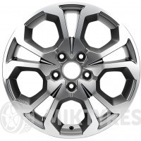 Carwel Шира 6.5x17 5x114.3 ET 50 Dia 64.1 (grey)