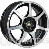 Cross Street CR-15 6x15 4x100 ET 47 Dia 54.1 (BKF)