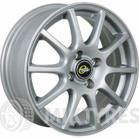Cross Street CR-16 6x15 4x98 ET 40 Dia 58.6 (silver)