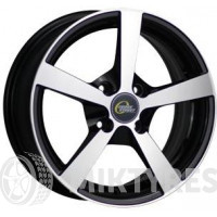 Cross Street Y201 6x14 4x98 ET 35 Dia 58.6 (BKF)