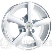 Cross Street Y210 6x14 4x98 ET 35 Dia 58.6 (silver)