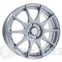 Cross Street Y737 6x15 5x100 ET 38 Dia 57.1 (silver)