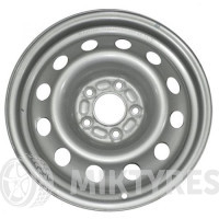 Eurodisk 43H35D 5x14 5x100 ET 35 Dia 57.1 (silver)