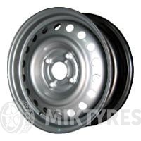 Eurodisk 53A45V 5.5x14 4x100 ET 45 Dia 56.1 (silver)