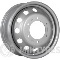 Eurodisk 55T109H1 5.5x16 6x180 ET 109 Dia 139 (silver)