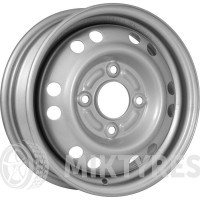 Ganz GRN13000 4.5x13 4x114.3 ET 45 Dia 69.1 (silver)