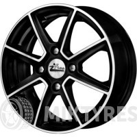 iFree Майами 5.5x14 4x100 ET 40 Dia 67.1 (блэк джек)