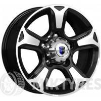 K&K Атлант 7x16 5x139.7 ET 35 Dia 109.5 (алмаз черный)