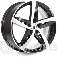 K&K Дольче Вита 7.5x18 5x108 ET 55 Dia 63.4 (алмаз черный)