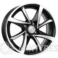 K&K Игуана 7x17 5x112 ET 35 Dia 66.6 (алмаз черный)