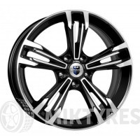 K&K Каррера 7x18 5x114.3 ET 37 Dia 66.6 (алмаз черный)