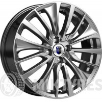 K&K KC455 6.5x17 5x114.3 ET 45 Dia 66.1 (дарк платинум)