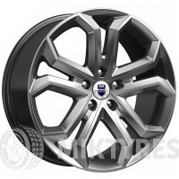 K&K KC466 8.5x19 5x114.3 ET 35 Dia 60.1 (дарк платинум)