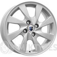 K&K KC695 6x15 4x98 ET 33 Dia 58.5 (silver)