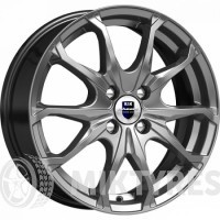 K&K KC733 6x16 4x100 ET 49 Dia 54.1 (алмаз черный)