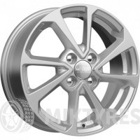 K&K KC861 6x15 4x100 ET 46 Dia 54.1 (silver)