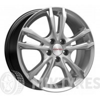 K&K KC866 6x16 5x114.3 ET 43 Dia 67.1 (silver)