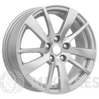 K&K KC876 6x15 4x100 ET 40 Dia 60.1 (silver)