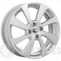 K&K KC893 6x16 4x100 ET 52 Dia 54.1 (silver)