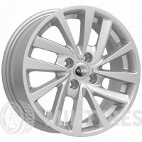 K&K KC899 6x15 4x100 ET 40 Dia 60.1 (silver)