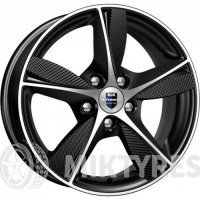 K&K Кинезис 6.5x16 5x112 ET 50 Dia 57.1 (алмаз черный)