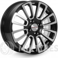 K&K Неман 6x15 4x100 ET 48 Dia 54.1 (алмаз черный)