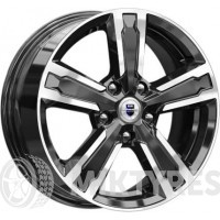 K&K Оклахома 6.5x16 5x114.3 ET 38 Dia 67.1 (алмаз черный)