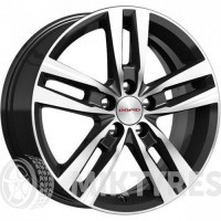 K&K Rassvet 6.5x16 5x108 ET 50 Dia 63.3 (алмаз черный)