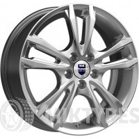 K&K Samara 6x16 5x112 ET 48 Dia 57.1 (дарк платинум)