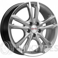 K&K Samara 6x16 5x112 ET 48 Dia 57.1 (silver)