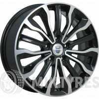K&K Атакама 6.5x17 5x114.3 ET 40 Dia 66.1 (алмаз черный)