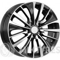 K&K Flanker 6.5x17 5x108 ET 33 Dia 60.1 (BFP)