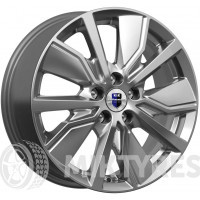 K&K Гамбит 6.5x16 5x108 ET 50 Dia 63.4 (дарк платинум)