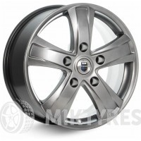 K&K Канцлер 8x18 5x130 ET 55 Dia 84.1 (дарк платинум)