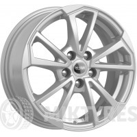 K&K KC1005 6x15 5x114.3 ET 46 Dia 67.1 (silver)